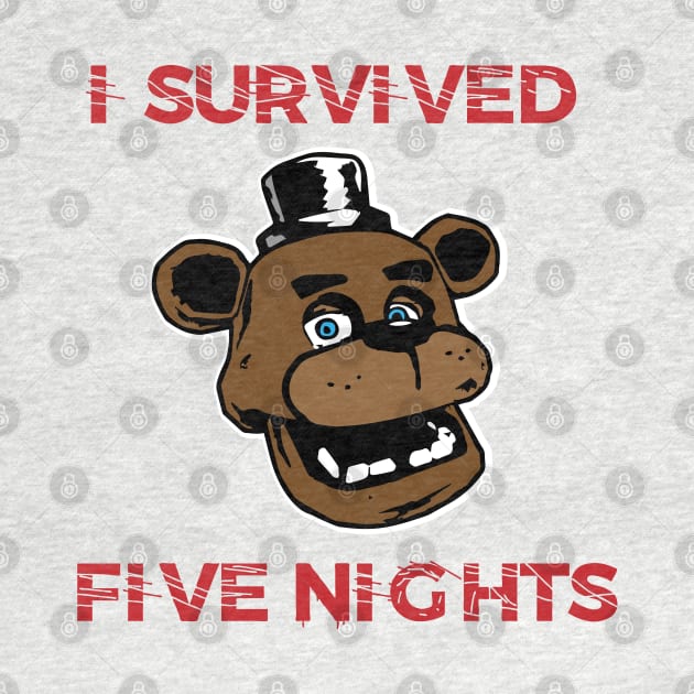 I survied five nights - five nights at freddy's by Surton Design